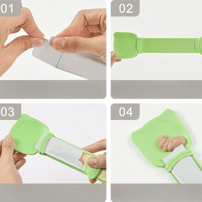 Distributeur Nourriture Chat - MeowSpoon™ - Vert - les - chats - de - luxe