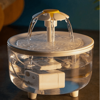 Fontaine à Eau Pour Chat - CatDrinker™ - Blanc Transparent - les - chats - de - luxe