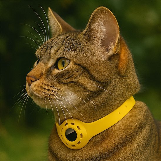 Collier GPS de chat Anti-perte en Silicone | TrackSafe