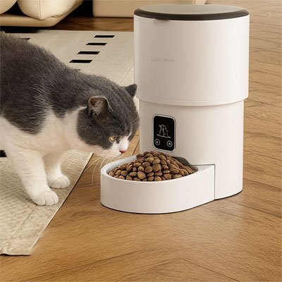 Distributeur de croquettes pour chat | Automatique