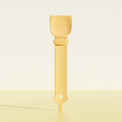 Distributeur Nourriture Chat - MeowSpoon™ - Orange - les - chats - de - luxe