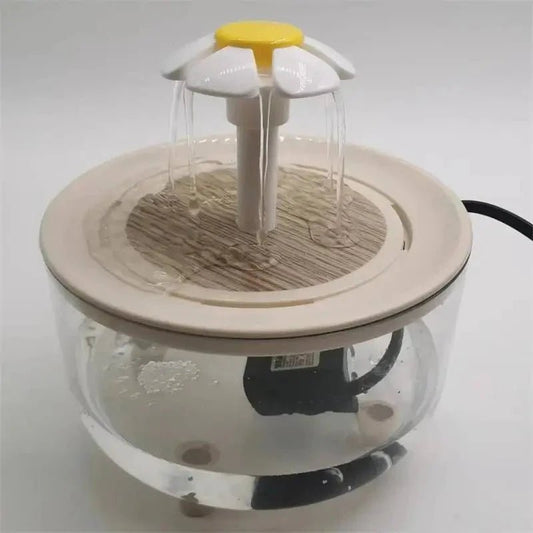 Fontaine à Eau Pour Chat - CatDrinker™ - Bois Transparent - les - chats - de - luxe